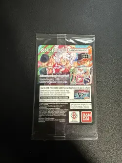 Monkey D Luffy (College Basketball US Voyage) One Piece Promotion Card Sealed - Image 2