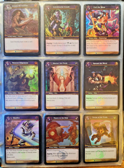 World of Warcraft TCG: Onyxia's Lair Treasure Card Complete Set Lot - Image 1