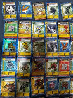 Vintage Digimon Card Lot 1999 Bandai - Holo SaberLemon & HerculesKabuterimon - Image 2