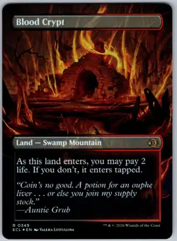 Blood Crypt (Borderless) Foil R Lorwyn Eclipsed 349 NM - Image 2
