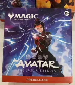 MTG Avatar: The Last Airbender - Prerelease Kit (Azula-Black) New Sealed - Image 1