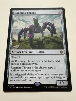 Roaming Throne The Lost Caverns of Ixalan Regular - Image 1
