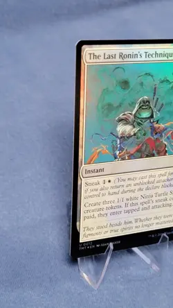 The Last Ronin's Technique - Foil NM English MTG TMNT TMT 0012 - Image 3