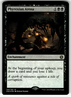 FOIL PHYREXIAN ARENA 144 CONSPIRACY: TAKE THE CROWN DAMAGED - Image 1