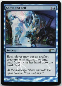 Show and Tell NM Foil P Judge Promos 8 - Image 1