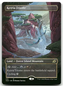 Ketria Triome (Showcase) NM Normal R Ikoria: Lair of Behemoths 310 - Image 1