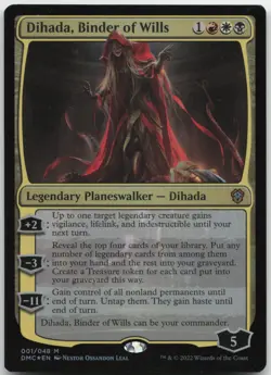 Dihada, Binder of Wills NM Foil M Commander: Dominaria United 1 - Image 1