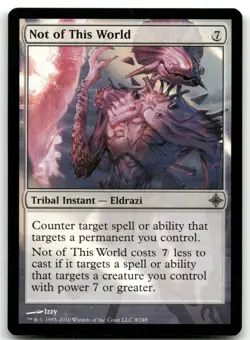 Not of This World NM Normal U Rise of the Eldrazi 8 - Image 1