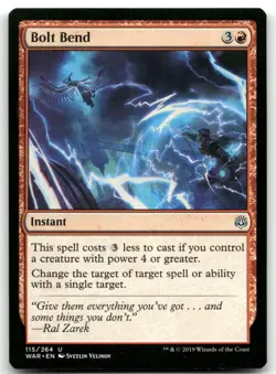 Bolt Bend NM Normal U War of the Spark 115 - Image 1