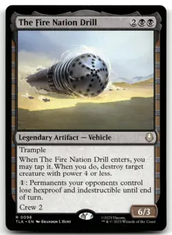 The Fire Nation Drill NM Normal R Avatar: The Last Airbender 98 - Image 1