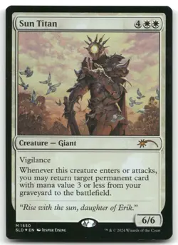 Sun Titan ( Foil) NM Foil R Secret Lair Drop Series 1550 - Image 1