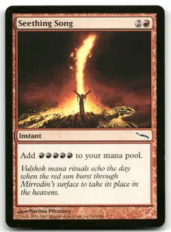 Seething Song NM Normal C Mirrodin 104 - Image 1