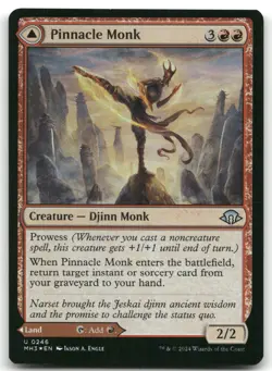 Pinnacle Monk NM Foil U Modern Horizons 3 246 - Image 1