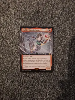 Yuffie, Materia Hunter EXTENDED - 0158 - Rare - Final Fantasy FIC MTG - Image 1