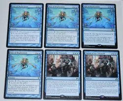 MTG 6x Rare Blue Sorcery Rite of Replication & Talent of the Telepath - Image 1