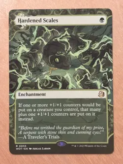 MTG Magic the Gathering Hardened Scales Showcase Enchanting Tales NM - Image 1