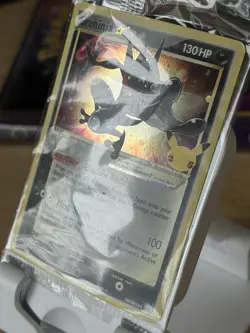SEALED Pokemon Greninja Gold Star Holo Promo Black Star SWSH144 Celebrations - Image 2
