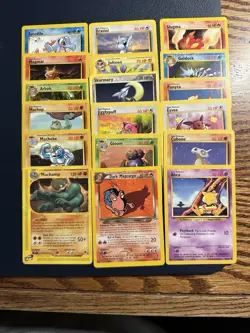 Pokemon TCG 50 Vintage Pokemon Card Lot - 1999–2003 WOTC Era – Gen 1/2 Commons - Image 2