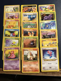 Pokemon TCG 50 Vintage Pokemon Card Lot - 1999–2003 WOTC Era – Gen 1/2 Commons - Image 3