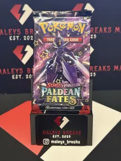Pokemon TCG Paldean Fates Booster Pack X3 Scarlet & Violet Brand New Sealed X3 - Image 5