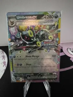 Pokemon Prismatic Evolutions Umbreon ex 060/131 Surprise Box Stamped Sealed NEW - Image 1