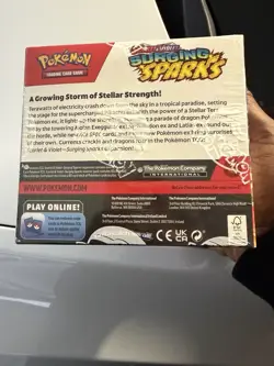 Pokemon TCG: Surging Sparks Scarlet & Violet Factory Sealed Booster Box SV08 - Image 2
