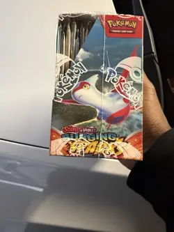 Pokemon TCG: Surging Sparks Scarlet & Violet Factory Sealed Booster Box SV08 - Image 3
