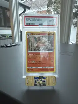 2022 Pokemon Go Charizard Holo #10 PSA 10 - Image 1