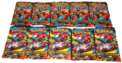 POKEMON MEGA EVOLUTION LOT (10) BOOSTER PACKS NISP - Image 2