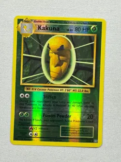 Kakuna 6/108 Uncommon Evolutions Pokemon Reverse Holo Lightly Played - Image 1