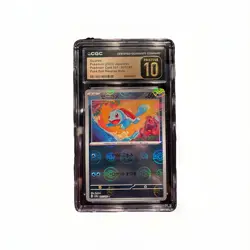 Pokemon Squirtle CGC Pristine 10 007/165 Card 151 JP Reverse Holo Poke Ball - Image 1