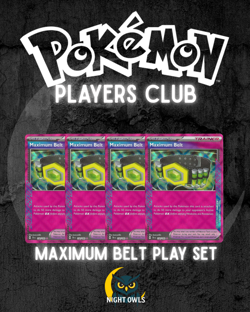 Maximum Belt ACE SPEC Holo Pokemon TCG X4 Playset - Image 1