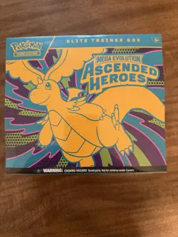 Pokemon Mega Evolution Ascended Heroes Elite Trainer Box Dragonite Zekrom 2024 - Image 1