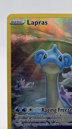 Pokemon TCG Lapras GG05/GG70 Crown Zenith Galarian Gallery - Image 3