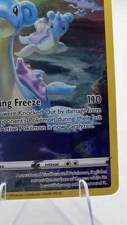Pokemon TCG Lapras GG05/GG70 Crown Zenith Galarian Gallery - Image 5