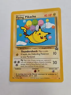 Pokemon TCG Flying Pikachu 25/53 Wotc Promo - Image 1