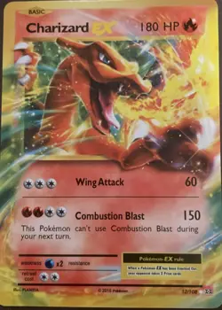 Pokemon XY Evolutions Charizard EX 12/108 - Image 1