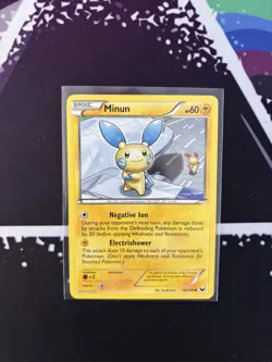 Pokemon Minun 40/108 Dark Explorers Common - Image 1