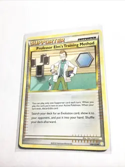 PROFESSOR ELM'S TRAINING METHOD - 100/123 - HeartGold SoulSilver - Pokemon - NM - Image 1