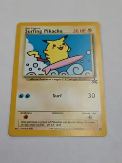 Pokemon TCG Surfing Pikachu 28/53 Wotc Promo - Image 3