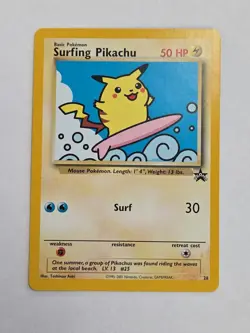 Pokemon TCG Surfing Pikachu 28/53 Wotc Promo - Image 4