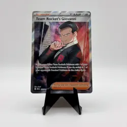Team Rocket's Giovanni 225/182 Sv10: Destined Rivals Holo Pokemon TCG - NM 💎 - Image 1