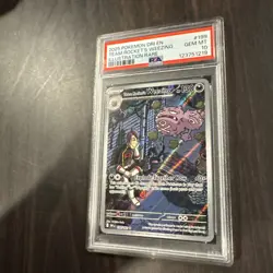 Pokemon TCG Team Rockets Weezing Destined Rivals 199/182 PSA 10 - Image 2