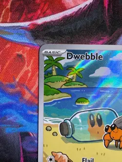 Pokemon Dwebble 129/086 SV White Flare Illustration Rare Holo NM – Free Shipping - Image 2