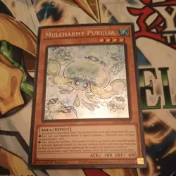 Yugioh! LP Mulcharmy Purulia - INFO-EN027 - Secret Rare - 1st Edition Lightly Pl - Image 1