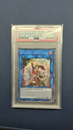 Yu-Gi-Oh! TCG Brotherhood of The Fire Fist Peacock 1st Edition Psa 10 - Image 1