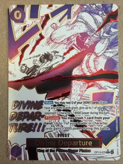 One Piece 2025 Divine Departure (Alternate Art) Carrying On His Will OP13-076 - Image 3