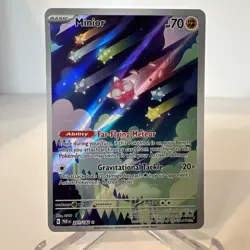 Pokemon TCG Minior 201/182SV04: Paradox Rift Holo Illustration Rare Card - Image 1