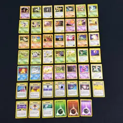 Pokemon WOTC Gym Challenge Partial Complete Set 48 Card Lot LP-HP With Holos - Image 1