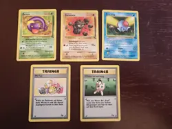 WOTC Fossil GERMAN Pokemon Card Lot - Image 1